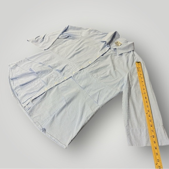 Finley Jenna Striped Tiered Ruffle Tunic Size XL - Picture 7 of 9